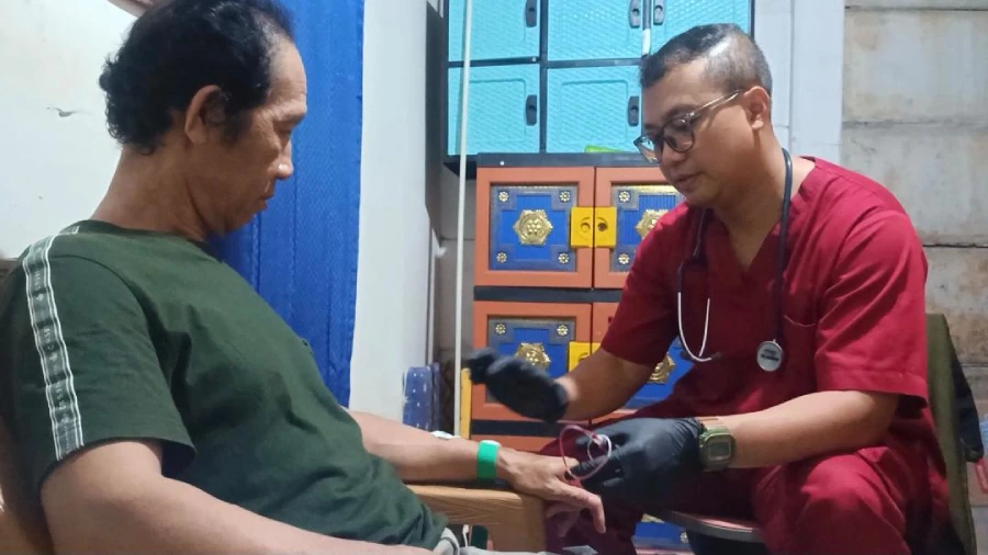 persiapan suntik vitamin home visit Syifa Home Care Jakarta Timur